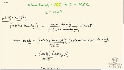 OpenStax College Physics Answers, Chapter 13, Problem 72 video poster image.