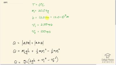 OpenStax College Physics Answers, Chapter 14, Problem 68 video poster image.