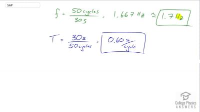OpenStax College Physics Answers, Chapter 16, Problem 5 video poster image.