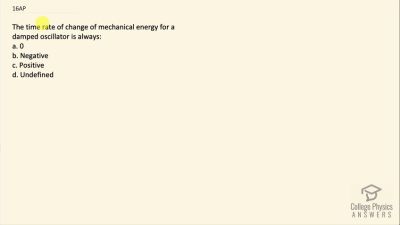 OpenStax College Physics Answers, Chapter 16, Problem 16 video poster image.