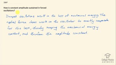 OpenStax College Physics Answers, Chapter 16, Problem 18 video poster image.