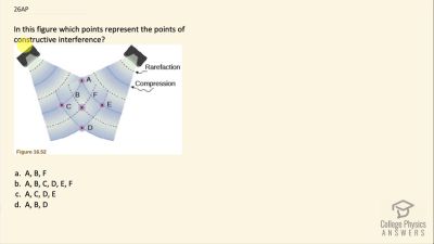 OpenStax College Physics Answers, Chapter 16, Problem 26 video poster image.