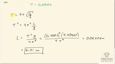 OpenStax College Physics Answers, Chapter 16, Problem 22 video poster image.