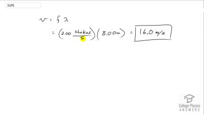 OpenStax College Physics Answers, Chapter 16, Problem 51 video poster image.