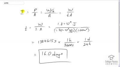 OpenStax College Physics Answers, Chapter 16, Problem 67 video poster image.