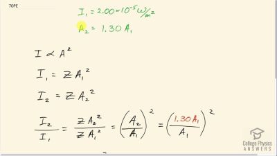 OpenStax College Physics Answers, Chapter 16, Problem 70 video poster image.