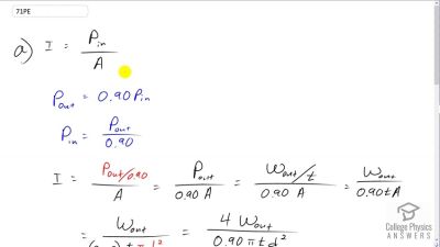 OpenStax College Physics Answers, Chapter 16, Problem 71 video poster image.