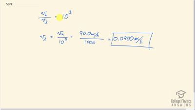 OpenStax College Physics Answers, Chapter 17, Problem 56 video poster image.