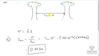 OpenStax College Physics Answers, Chapter 17, Problem 81 video poster image.