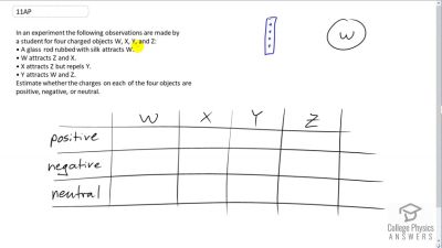 OpenStax College Physics Answers, Chapter 18, Problem 11 video poster image.