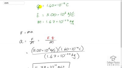 OpenStax College Physics Answers, Chapter 18, Problem 45 video poster image.
