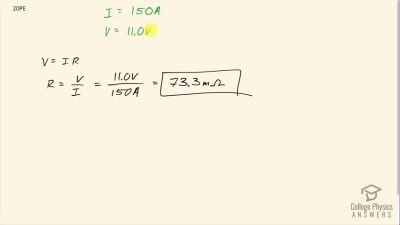 OpenStax College Physics Answers, Chapter 20, Problem 20 video poster image.