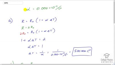 OpenStax College Physics Answers, Chapter 20, Problem 39 video poster image.