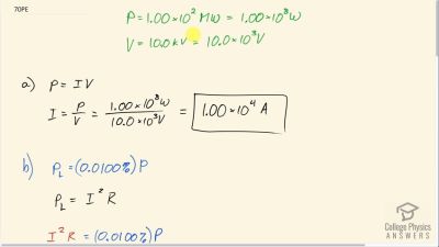 OpenStax College Physics Answers, Chapter 20, Problem 70 video poster image.