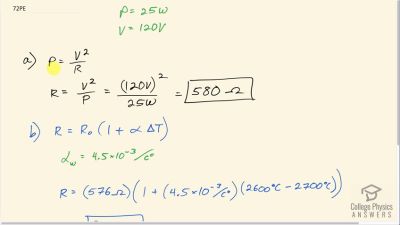 OpenStax College Physics Answers, Chapter 20, Problem 72 video poster image.