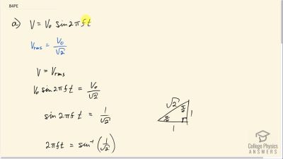 OpenStax College Physics Answers, Chapter 20, Problem 84 video poster image.