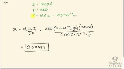 OpenStax College Physics Answers, Chapter 22, Problem 62 video poster image.