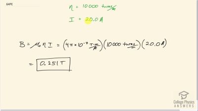 OpenStax College Physics Answers, Chapter 22, Problem 64 video poster image.