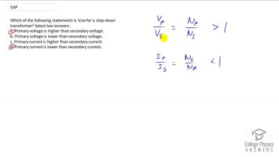OpenStax College Physics Answers, Chapter 23, Problem 5 video poster image.