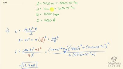 OpenStax College Physics Answers, Chapter 23, Problem 62 video poster image.