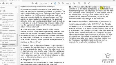 OpenStax College Physics Answers, Chapter 24, Problem 33 video poster image.