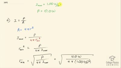 OpenStax College Physics Answers, Chapter 24, Problem 34 video poster image.