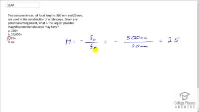 OpenStax College Physics Answers, Chapter 26, Problem 11 video poster image.
