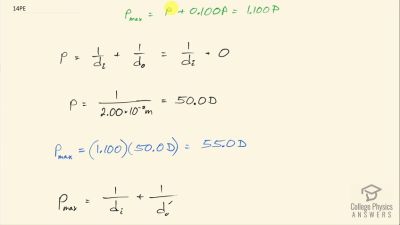 OpenStax College Physics Answers, Chapter 26, Problem 14 video poster image.