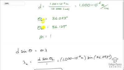 OpenStax College Physics Answers, Chapter 27, Problem 29 video poster image.