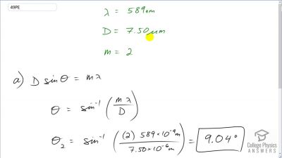 OpenStax College Physics Answers, Chapter 27, Problem 49 video poster image.