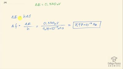 OpenStax College Physics Answers, Chapter 29, Problem 2 video poster image.