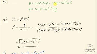 OpenStax College Physics Answers, Chapter 29, Problem 78 video poster image.