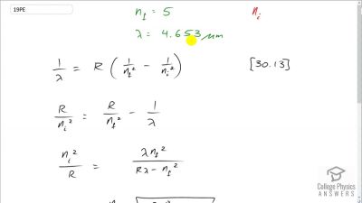 OpenStax College Physics Answers, Chapter 30, Problem 19 video poster image.