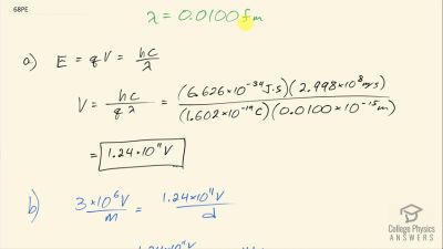 OpenStax College Physics Answers, Chapter 30, Problem 68 video poster image.