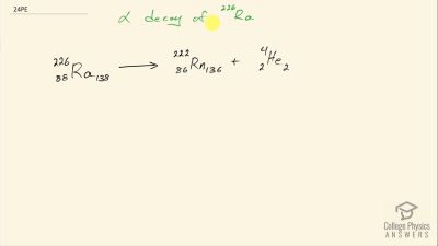 OpenStax College Physics Answers, Chapter 31, Problem 24 video poster image.