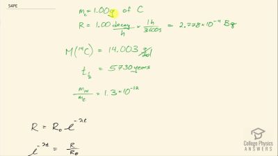 OpenStax College Physics Answers, Chapter 31, Problem 54 video poster image.