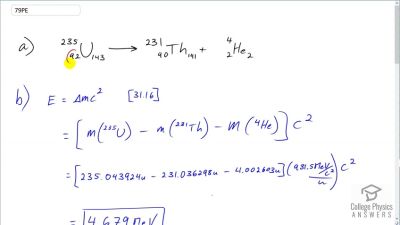 OpenStax College Physics Answers, Chapter 31, Problem 79 video poster image.