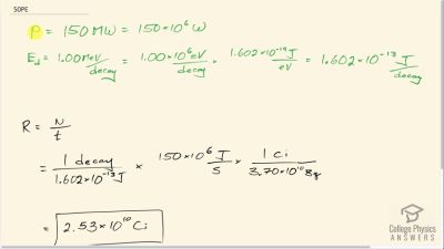OpenStax College Physics Answers, Chapter 32, Problem 50 video poster image.