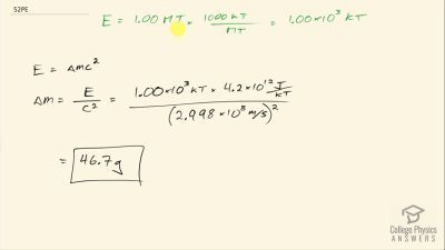 OpenStax College Physics Answers, Chapter 32, Problem 52 video poster image.
