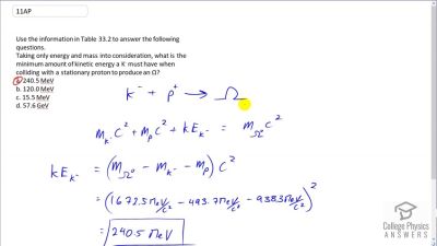 OpenStax College Physics Answers, Chapter 33, Problem 11 video poster image.