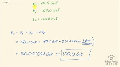 OpenStax College Physics Answers, Chapter 33, Problem 12 video poster image.