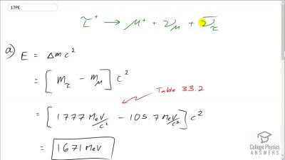 OpenStax College Physics Answers, Chapter 33, Problem 17 video poster image.
