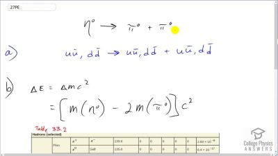 OpenStax College Physics Answers, Chapter 33, Problem 27 video poster image.